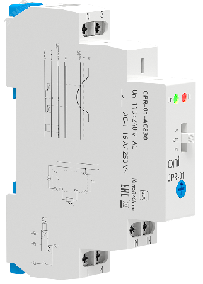 Фотореле OPR-01 1 конт. 230В АС с вынос.дат. ONI