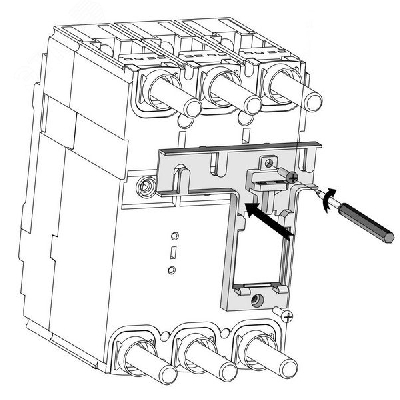 Соединительный разъём Connector Base для подключения вспомогательных цепей (AX,AL,SHT,UVT) Susol MCCB TD160 во втычное основание