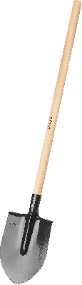 Штыковая лопата МАСТЕР, ЛКО, деревянный черенок, 1450 мм.