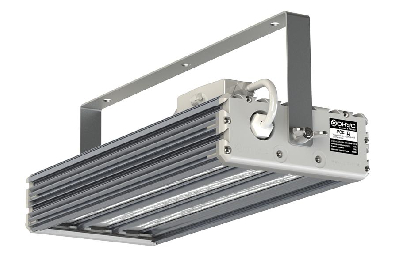 Светильник светодиодный УСС-100, прозрачное стекло, 4000К, крепление скоба, 100Вт