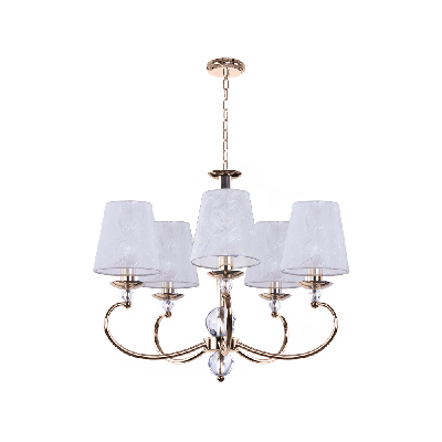 Люстра Classic Ardore золото/белый 5хE14 коллекция CLS-007