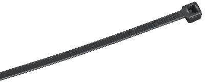 Хомут P6.6 стандартный черный 3.6х200мм 100шт/упак IEK