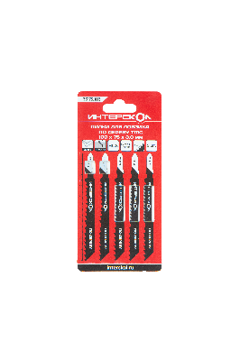 Пилки для лобзика по дереву T111C 100х75х3,0