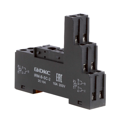 Колодка с винтовыми клеммами для реле IRM