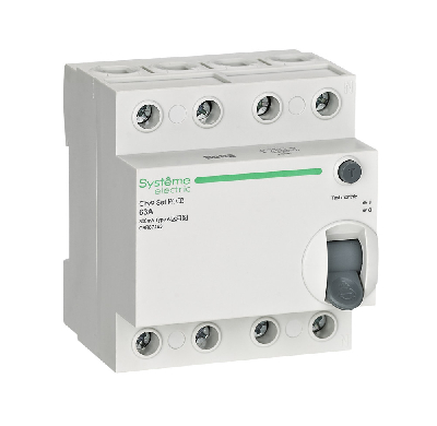 Выключатель дифференциального тока селективный (ВДТ/УЗО) 63А 4P 300мА A-S 400В City9 Set