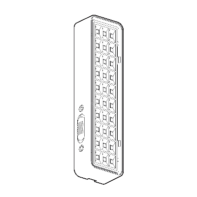 Светильник светодиодный аварийный непостоянный DBA-101-0-20 30LED 5ч IP20 (40/3360)