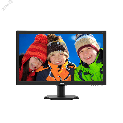 Монитор 23.6'' MVA, 1920х1080, 250 КМ/м2, 3000:1, 8мс, VGA, HDMI, Speakers