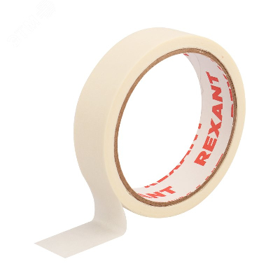 Лента малярная (крепп) 25 мм (рулон 20 м), REXANT
