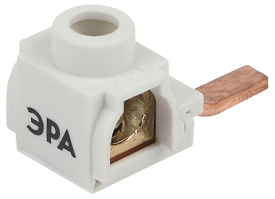 Клеммы силовые вводные КВМ NO-224-147 для модульного оборудования 4-25 мм2 изогнутая боковое подключение PIN