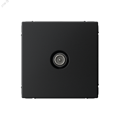 ARTGALLERY TV розетка проходная 4DB, механизм, карбон