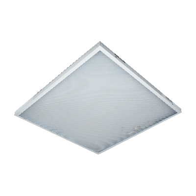 Светильник светодиодный потолочный универсальный Грильято 36 Вт Дневной свет 6500K 3520Лм 588X588x25мм Корпус белый В комплекте с источником питания ТМ ULP-6060-36W/6500К IP40 GRILYATO WHITE