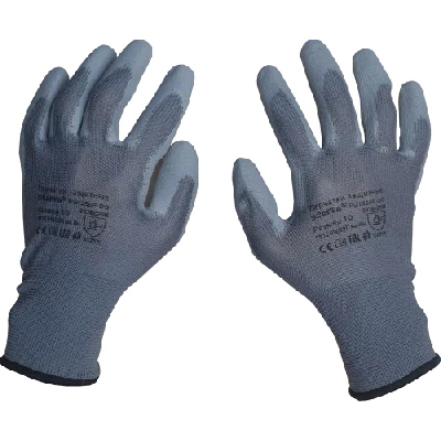 Перчатки для защиты от механических воздействий и ОПЗ SCAFFA PU1350P-DG размер 9