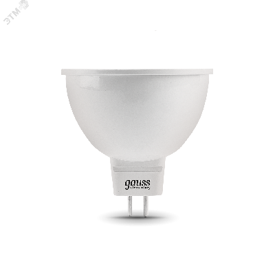 Лампа светодиодная LED 5.5 Вт 470 лм 6500К AC180-240В GU5.3 софит MR16 холодная  Elementary Gauss