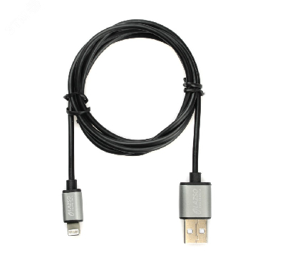 Кабель для передачи данных и зарядки USB 2.0. тип A - Lightning, 2А WU-201(1,2m)