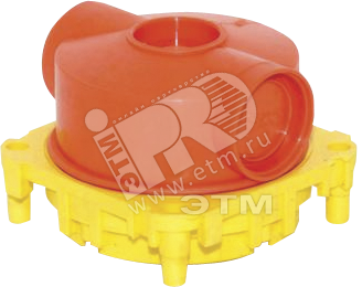 Коробка встраиваемая D=60mm в бетон низкая (комбинация D)