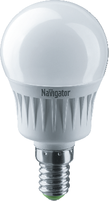 Лампа светодиодная LED 7вт E14 теплый шар