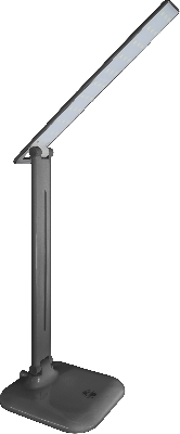 Светильник настольный светодиодный NDF-D015-10W-6K-BL-LED на основании с диммером черный
