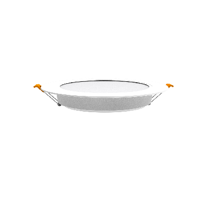 Светильник светодиодный ДВО 12 Вт 1000 лм 4000К AC 220В IP20 круг D145х26мм монт d120мм Пластик Basic