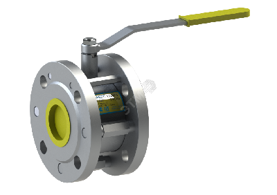 Кран шаровой фланцевый сборный полнопроходной DN 25 PN 16 тип 11с42п