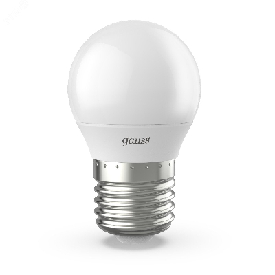 Лампа светодиодная LED 9.5 Вт 890 Лм 3000К теплая Е27 Шар Black Gauss