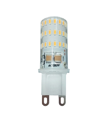 Лампа светодиодная LED 5Вт G9 300Лм теплый 220V/50Hz