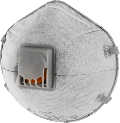 Одноразовый респиратор с клапаном с углем А JM-8626 Micron чашеобразный, FFP2 NR D, (10 шт.)