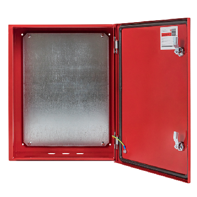 Щит с монтажной панелью ЩМПг-800х600х250 (ЩРНМ-4) RAL 3001 IP54 PROxima