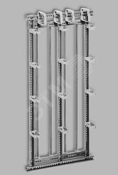 Каркас PROFIL высотой 12U для установки в 19' шкаф на 320 пар
