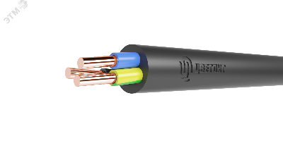 Кабель силовой ВВГнг(А)-LSLTx 3х2,5ок(N,PE)-0,66 100м ТРТС