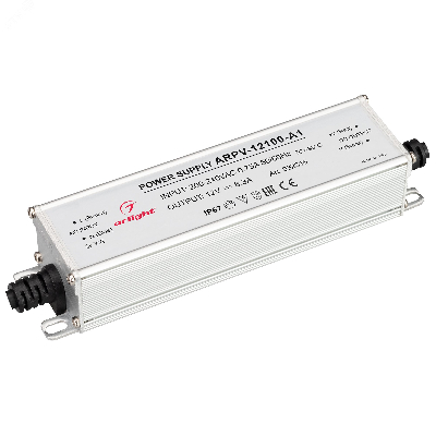 Блок питания ARPV-12100-A1 (12V, 8.3A, 100W) (, IP67 Металл, 3 года)