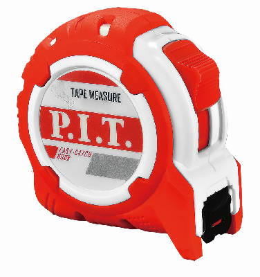 Рулетка с фиксатором   8 м x 25 мм, ABS TPR