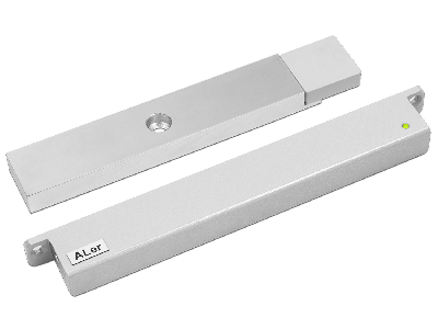 Замок электромагнитный AL-200 Premium 12V серый