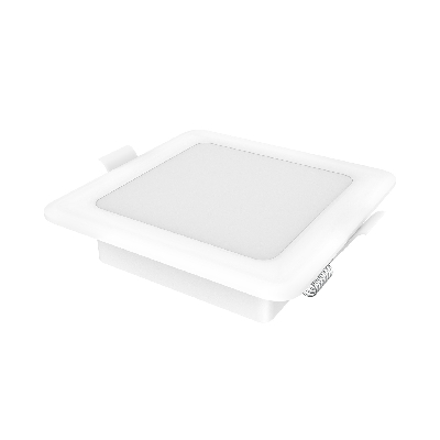 Светильник светодиодный ДВО 5.5 Вт 460 лм 4000К AC 220В IP20 квадрат 95х95х26мм монт разм 75х75мм Пластик Elementary