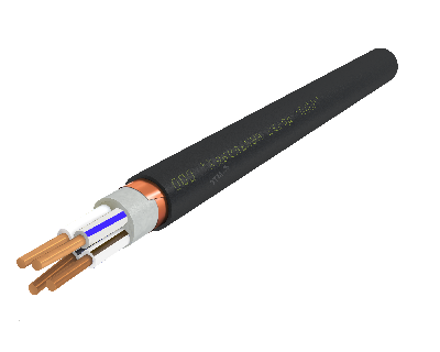 Кабель силовой ВВГЭнг(А)-LS 4х6.0 ок(N)-0.66 Ч. бар