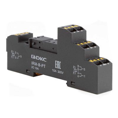 Колодка с клеммами push-in для реле IRM