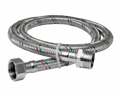 Гибкая подводка для воды ВН 1/2 30 см нерж сталь