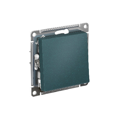 ATLASDESIGN Перекрестный ПЕРЕКЛЮЧАТЕЛЬ, сх.7, 10АХ, быстрозажимные клеммы, ИЗУМРУД