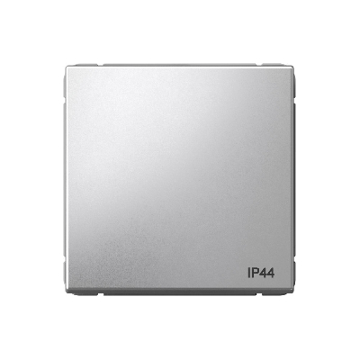 ARTGALLERY 1-клавишный ПЕРЕКЛЮЧАТЕЛЬ IP44, 10АХ,  механизм, быстрозажимные клеммы, АЛЮМИНИЙ