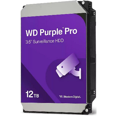 Жесткий диск 12TB Purple Pro 3.5'', SATAIII, 7200 об/мин, 256 МБ