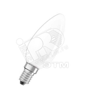 Лампа накаливания декоративная ДС 60вт B35 230в E14 (свеча) Osram