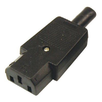 Штекер сетевой на шнур C13,