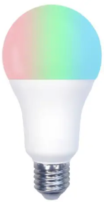 Лампа умная светодиодная MOES Smart LED Bulb (Wi-Fi, E27, 9 Вт, RGB)
