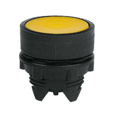 Головка кнопки OptiSignal D22 A5-P-5 желтая пластик ZB5AA5