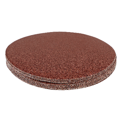 Круг абразивный на ворсовой подложке под 'липучку', P 180, 125 мм, 10 шт.