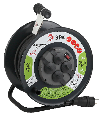 Удлинитель силовой RMx-4es-3x2.5-20m-IP44KG на м. катушке c/з 4 гн2 0м КГ 3х2.5 RMx-4es-3x2.5-20m-IP44KG