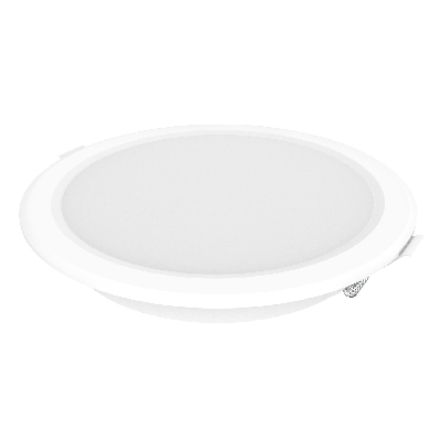 Светильник светодиодный ДВО 20 Вт 1700 лм 4000К AC 220В IP20 круг D170х26мм монт d140мм Пластик Elementary