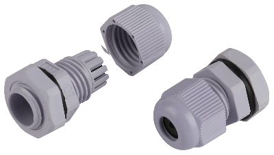 Ввод кабельный сальник NO-224-229 PG 7 (d отв.13 мм / d провод.3-6.5 мм) IP54 (упаковка 20 штук)