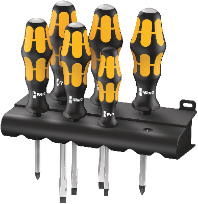 Набор отверток силовых с подставкой 932/6 6 предметов