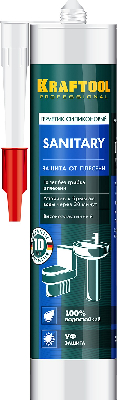 Герметик санитарный силиконовый Sanitary 300 мл прозрачный