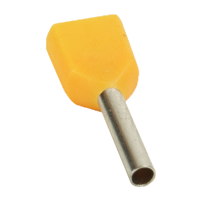 Наконечник штыревой втулочный под два провода НШвИ2 OptiKit T-Shv2-PVC- 1,0-10 (100шт)